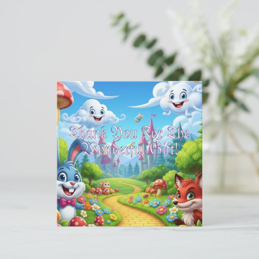 Wunderland mit Mr. Buuny & Mrs. Fox (Stehend Vorderseite)