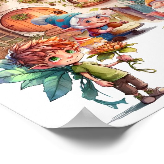 Wunderland Poster (Ecke)