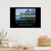 Wunderland Poster (Küche)