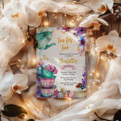 `Wunderland Tee Party Einladung
