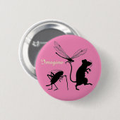 Wunderlich "stellen Sie sich" Knopf mit Button (Vorne & Hinten)