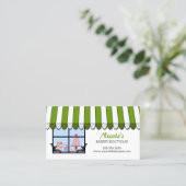 Wunderliche Bäckerei-Butike/Geschäft Visitenkarte (Stehend Vorderseite)