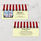 Wunderliche Bäckerei-Butike/Geschäft Visitenkarte (Vorne/Hinten)