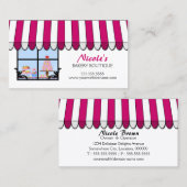 Wunderliche Bäckerei-Butike Visitenkarte (Vorne/Hinten)