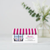 Wunderliche Bäckerei-Butike Visitenkarte (Stehend Vorderseite)