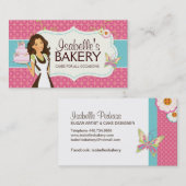 Wunderliche Bäckerei-Visitenkarte Visitenkarte (Vorne/Hinten)