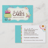 Wunderliche Bäckerei-Visitenkarte Visitenkarte (Vorne/Hinten)