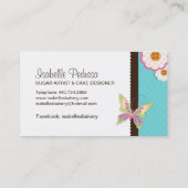 Wunderliche Bäckerei-Visitenkarte Visitenkarte (Rückseite)