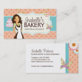Wunderliche Bäckerei-Visitenkarte Visitenkarte (Vorne/Hinten)
