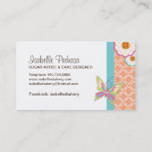 Wunderliche Bäckerei-Visitenkarte Visitenkarte (Rückseite)