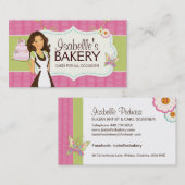 Wunderliche Bäckerei-Visitenkarte Visitenkarte (Vorne/Hinten)