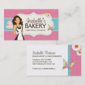 Wunderliche Bäckerei-Visitenkarte Visitenkarte (Vorne/Hinten)