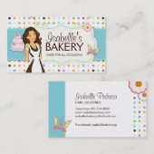 Wunderliche Bäckerei-Visitenkarte Visitenkarte (Vorne/Hinten)