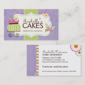 Wunderliche Bäckerei-Visitenkarte Visitenkarte (Vorne/Hinten)