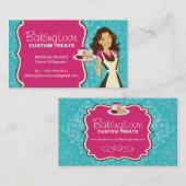 Wunderliche Bäckerei-Visitenkarte Visitenkarte (Vorne/Hinten)