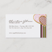 Wunderliche Bäckerei-Visitenkarten Visitenkarte (Rückseite)