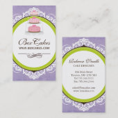 Wunderliche Bäckerei-Visitenkarten Visitenkarte (Vorne/Hinten)