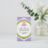 Wunderliche Bäckerei-Visitenkarten Visitenkarte (Stehend Vorderseite)