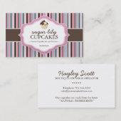 Wunderliche Bäckerei-Visitenkarten Visitenkarte (Vorne/Hinten)