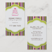 Wunderliche Bäckerei-Visitenkarten Visitenkarte (Vorne/Hinten)