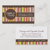 Wunderliche Bäckerei-Visitenkarten Visitenkarte (Vorne/Hinten)