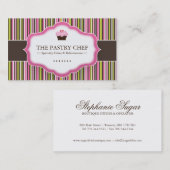 Wunderliche Bäckerei-Visitenkarten Visitenkarte (Vorne/Hinten)