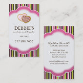 Wunderliche Bäckerei-Visitenkarten Visitenkarte (Vorne/Hinten)