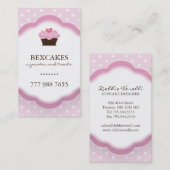 Wunderliche Bäckerei-Visitenkarten Visitenkarte (Vorne/Hinten)