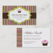 Wunderliche Bäckerei-Visitenkarten Visitenkarte (Vorne/Hinten)