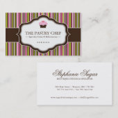 Wunderliche Bäckerei-Visitenkarten Visitenkarte (Vorne/Hinten)