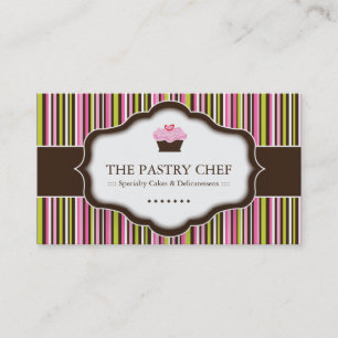 Wunderliche Bäckerei-Visitenkarten Visitenkarte