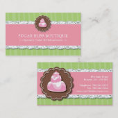 Wunderliche Bäckerei-Visitenkarten Visitenkarte (Vorne/Hinten)