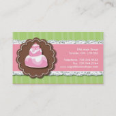 Wunderliche Bäckerei-Visitenkarten Visitenkarte (Rückseite)