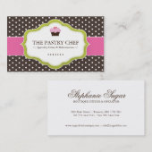 Wunderliche Bäckerei-Visitenkarten Visitenkarte (Vorne/Hinten)
