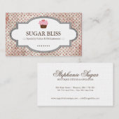 Wunderliche Bäckerei-Visitenkarten Visitenkarte (Vorne/Hinten)