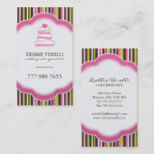 Wunderliche Bäckerei-Visitenkarten Visitenkarte (Vorne/Hinten)