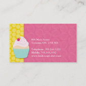 Wunderliche Bäckerei-Visitenkarten Visitenkarte (Rückseite)