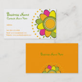 Wunderliche Blumen-Geschäfts-Karte Visitenkarte (Vorne/Hinten)