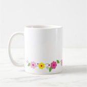 Wunderliche Blumen-Tasse Kaffeetasse (Links)