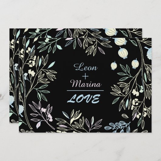 Wunderliche Einladung (Vorne/Hinten)