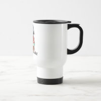 Wunderliche Eule mit der Haltungs-Reise-Tasse