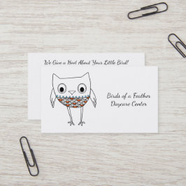 Wunderliche Eulen-Waldgeschöpfe, Kindertagesstätte Visitenkarte