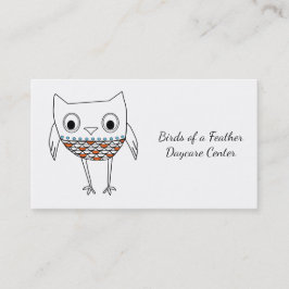 Wunderliche Eulen-Waldgeschöpfe, Kindertagesstätte Visitenkarte