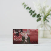 Wunderliche feenhafte Visitenkarten Visitenkarte (Stehend Vorderseite)