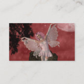 Wunderliche feenhafte Visitenkarten Visitenkarte (Rückseite)