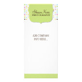 Wunderliche Gestell-Karte Werbekarte (Vorne)