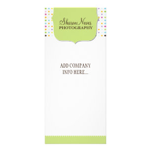 Wunderliche Gestell-Karte Werbekarte