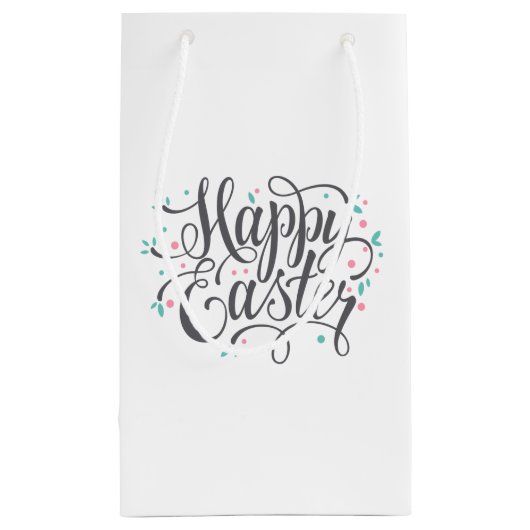 Wunderliche glückliche Geschenk-Tasche Kleine Geschenktüte (Rückseite)