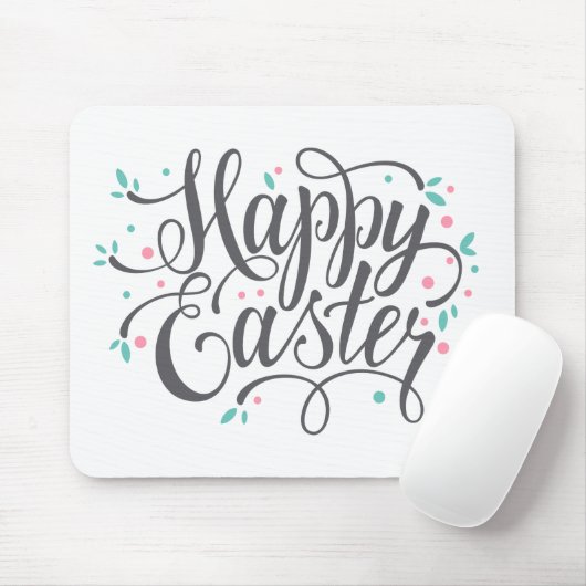 Wunderliche glückliche Ostern-Kalligraphie | Mousepad (Mit Mouse)