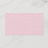 Wunderliche Haus-Reinigung hält Visitenkarten Visitenkarte (Rückseite)